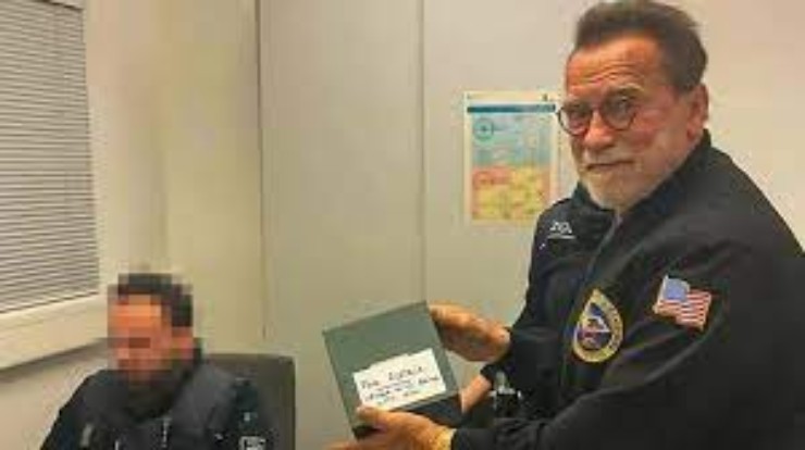 arnold schwarzenegger arresto