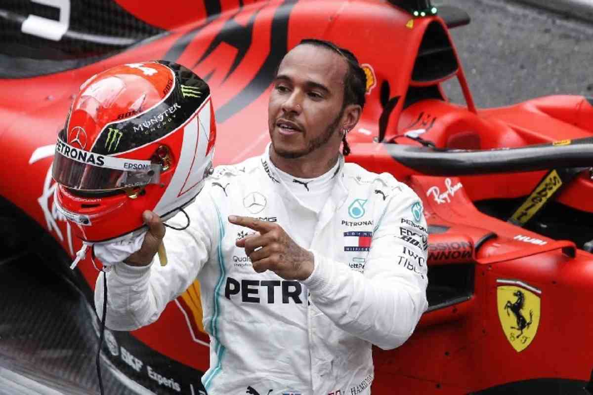 Hamilton alla Ferrari